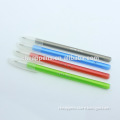 translucent cap smooth writing office stationery round body plastic pen